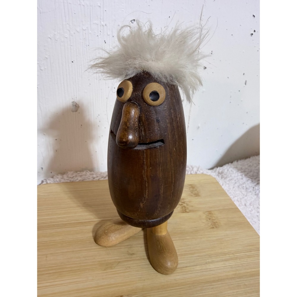 J.V. Orel Swank Japan Wooden Zoo Line MCM Whimsical Decor Bank Dodo Bird 1960s